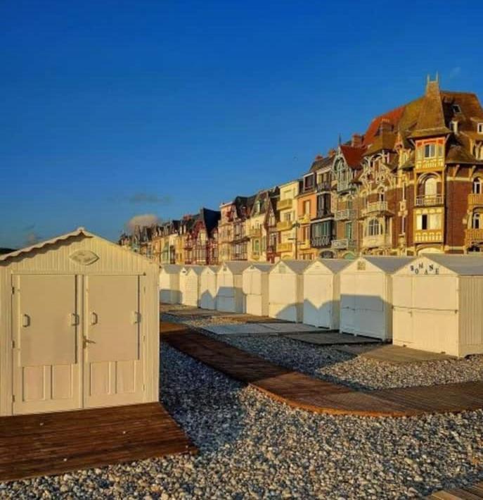 Le 8 ∙ Appartement Cosy Avec Balcon Vue Sur Mer Mers-les-Bains Exterior photo