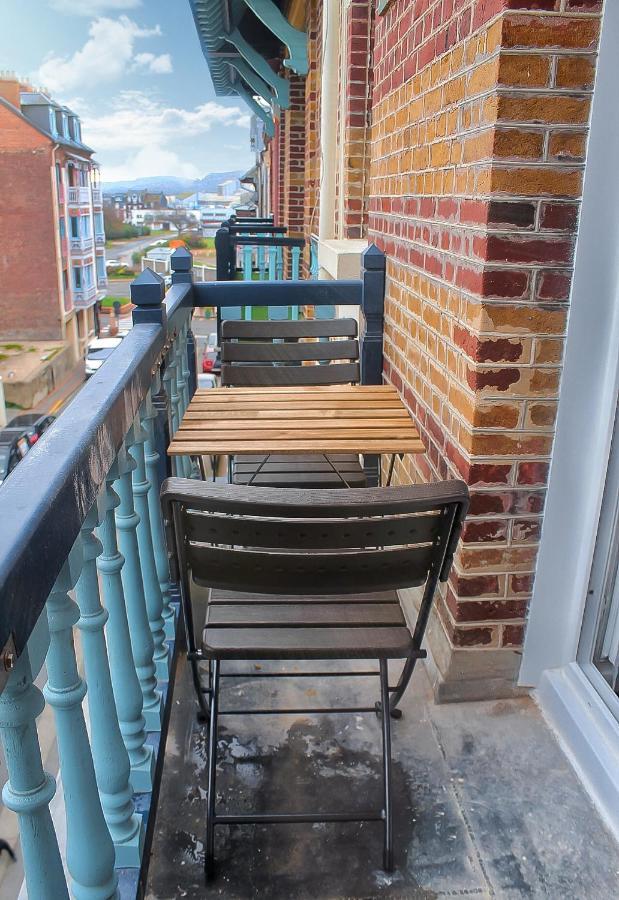 Le 8 ∙ Appartement Cosy Avec Balcon Vue Sur Mer Mers-les-Bains Exterior photo
